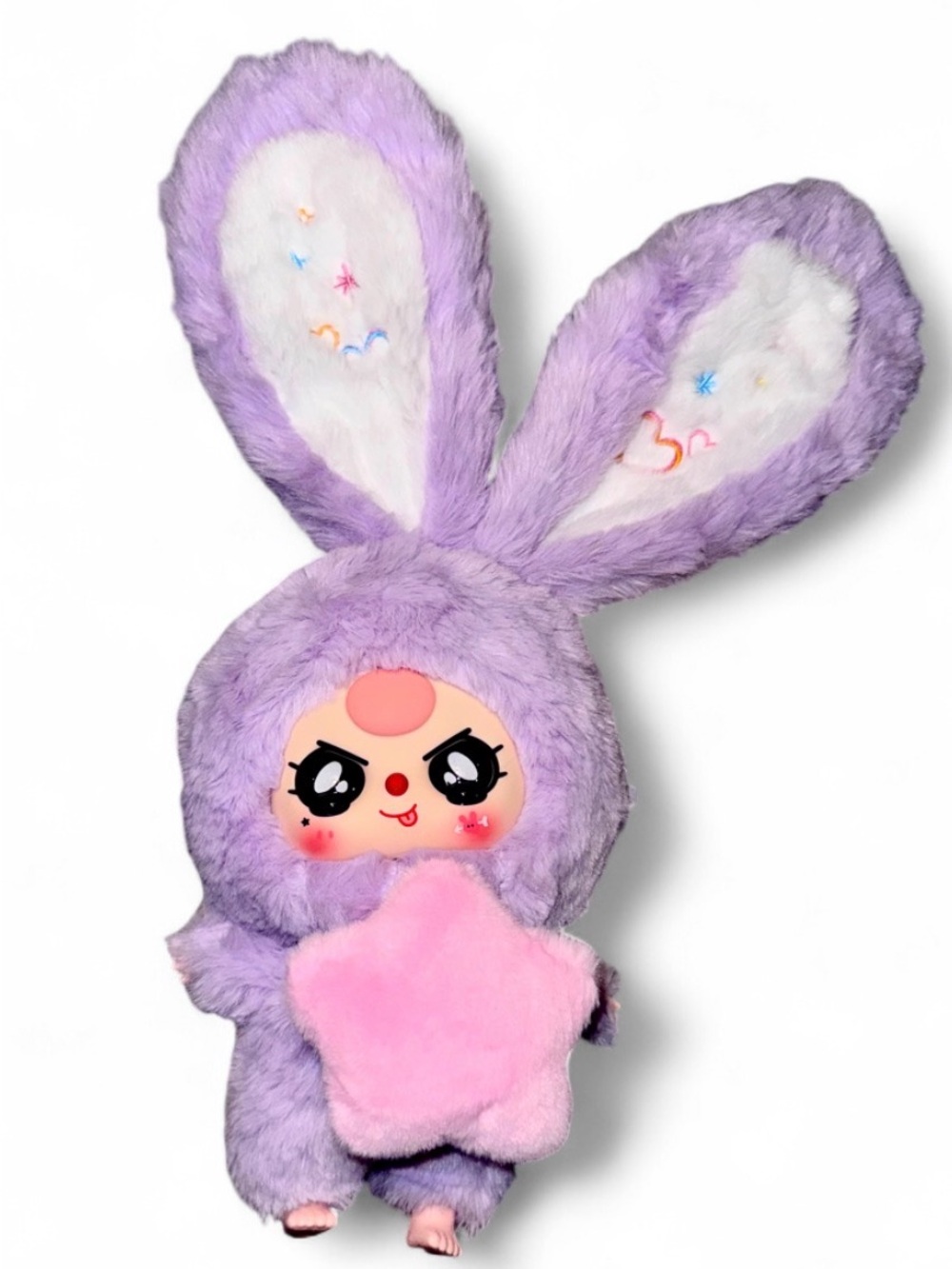 πβ¨ Confirmed Baby Three Lily Rabbit Town V3 200% Plush Purple Bunny Crying Eyes - Picture 5 of 6